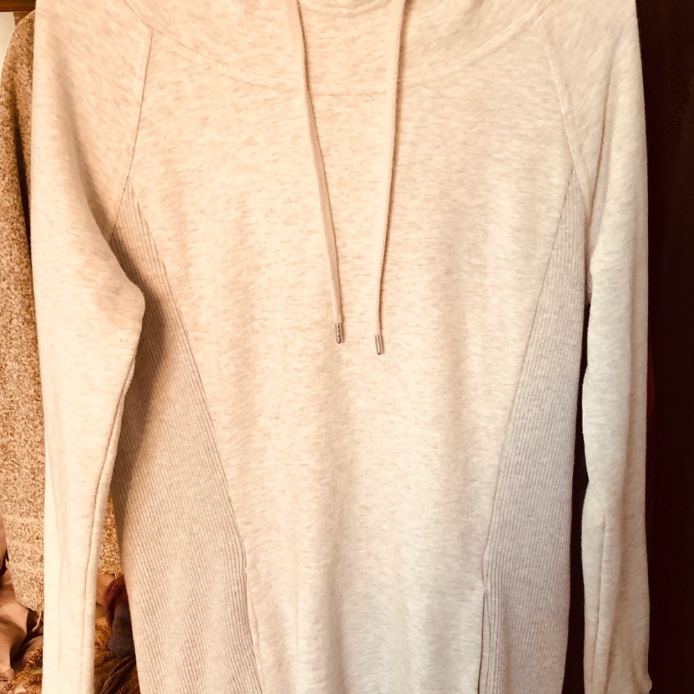 Athleta hooded sweatshirt dress